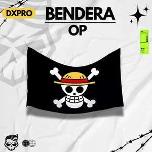 POSTER BENDERA FLAG ONE PIECE ANIME Luffy Decor Fullprinting