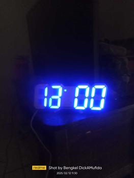 Product Review of Jam Dinding Digital LED 3D Modern/ Jam Dinding Digital / Jam Dinding LED / Jam Dinding Estetik / Jam Meja Led Digital + SUHU / Jam Meja Led from f**l b** b**l d**a 0