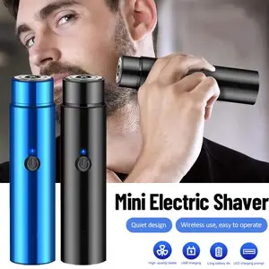 Alat Cukur Elektrik Mini Portable USB - Pisau Cukur Jenggot Recharge | Cukur kumis Jenggot Bulu ketiak Dll Pencukur Pria Wajah