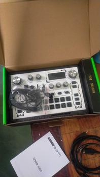 Product Review of koorfly-KF01 sound card ZX320 mic set Audio Bluetooth External Peralatan Bernyanyi atau siaran langsung dengan headphones dan microphone from R**5 0
