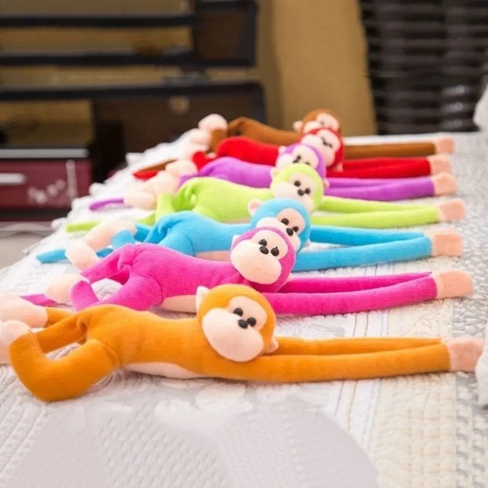 60cm Soft Animal Doll Stuffed Doll Party Decorate Dolls For Kid Monkey Plush Toy Banana Monkey Doll Monkey Stuffed Doll Long Arm Monkey Plush Toys