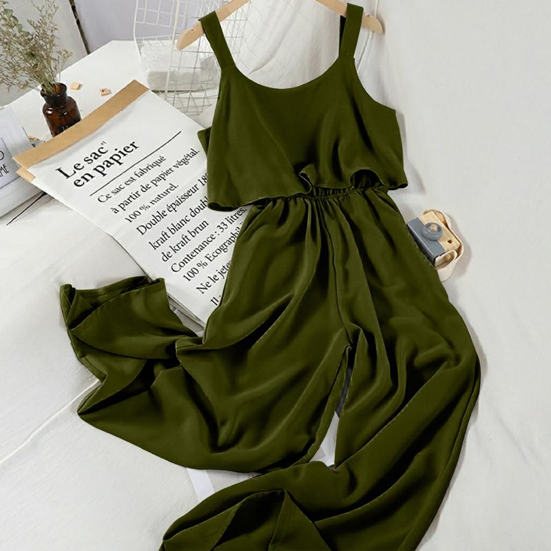 ZRS Jumpsuit Via Ld 96 cm P 130 cm B 226 gr Mosscrepe Viscose #4306 1
