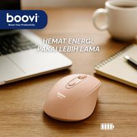 Gambar Boovi M330 Wireless Mouse Silent Click Windows MacOS - 2.4GHz 6D Desain Minimalis Garansi 1 Tahun - Black dari Boovi Official Kota Administrasi Jakarta Barat 3 Tokopedia