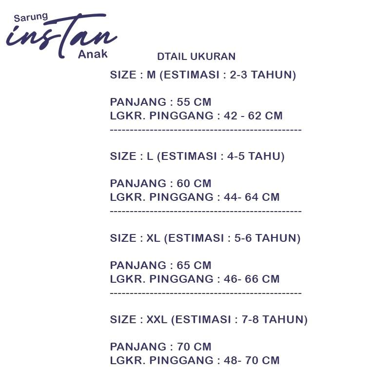Product Introduction of Elnaffa-Sarung Instan Anak Usia 2-8 Tahun, Sarung Anak Motif Batik GUS IQDAM 0