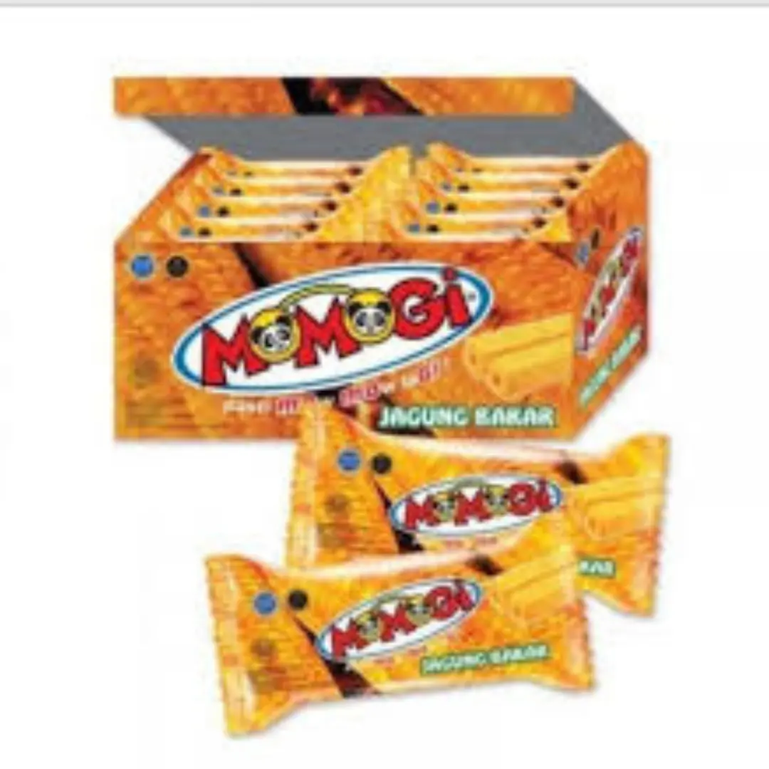 Momogi stick snack 12g - 1 box isi 10 pcs Food Cemilan