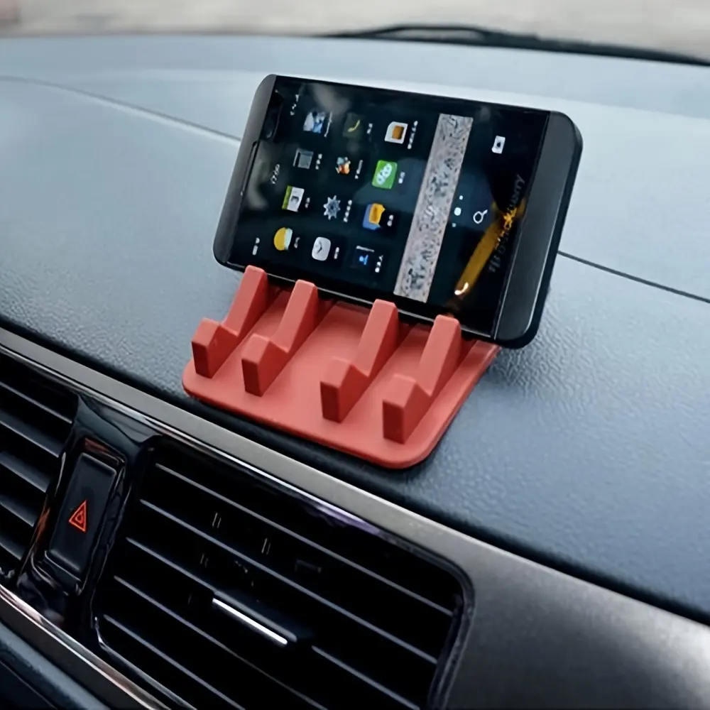 Car Phone Holder, Cell Phone Holder Car Pad Mat for Various Dashboards, Slip Free Desk Phone Stand Compatible with iPhone, Samsung, Android-JY-B112