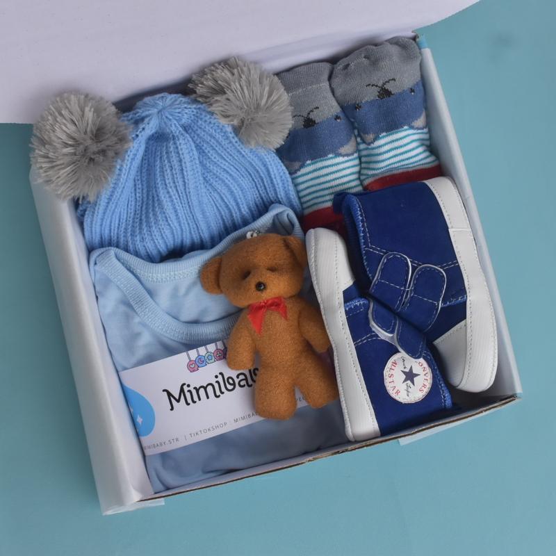 hampers bayi laki-laki | kado lahiran bayi cowok murah paket newborn baby baju bayi 4