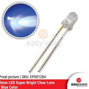 Led 3Mm Super Bright Blue 3Mm Led Superbright Biru Led 3 Mm Biru