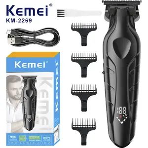 【COD】Alat Cukur Rambut Elektrik Hair Clipper Kemei KM-2269 / KM-2269 Alat Pencukur Kumis Jenggot Professional pemotong rambut Original Mesin Sisir
