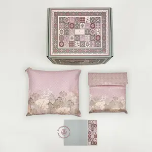 Hampers Mukena Sajadah Miraya Jardin Pink