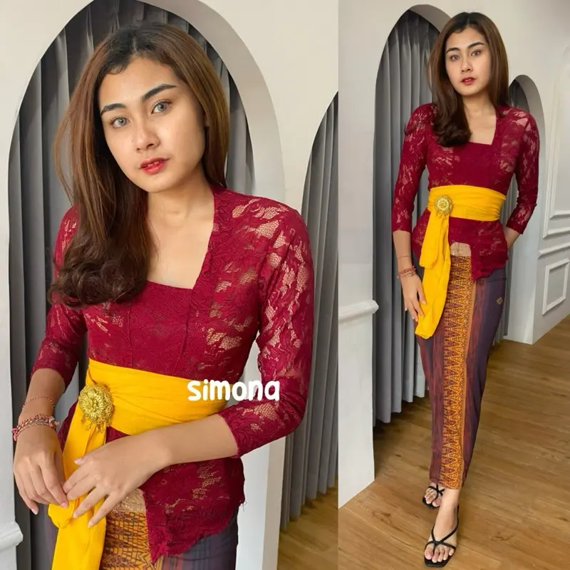 setelan kebaya 100rb kebaya bali strait terupdate (katalog 1) batik - dress - wanita  atasan  setelan Bawahan Baju Kain 1