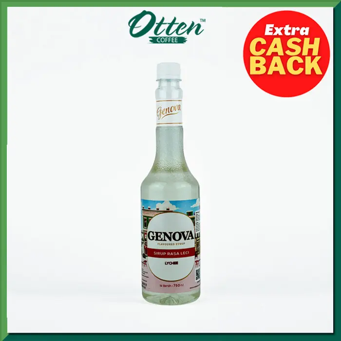 Genova - Syrup Lychee 750ml - Sirup Minuman Rasa Leci 0
