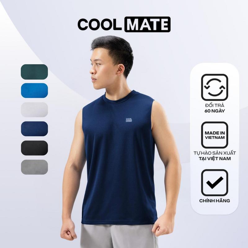  Áo Ba Lỗ Sleeveless Thể Thao Active Essentials - Coolmate 