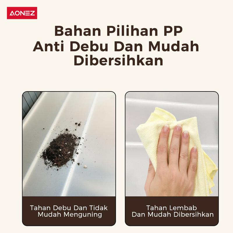 Product Introduction of 【30Hari Garansi】Aonez Rak sepatu dan topi anti debu Rak Gantungan Baju Stand Hanger Rak Sepatu Penyimpanan Jaket Topi Rak Jemuran Baju Rak Sepatu Sandal Rak 5