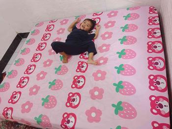 Product Review of 1 Set Bedcover Lengkap + Sprei Sarban Sargul 3 Variasi Ukuran Bahan Polyester Microtex  - BSKTB from b**a 0