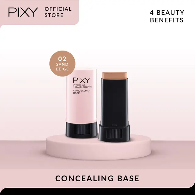 PIXY Concealing Base 9gr | Foundation Stick Pixy | Alas Bedak Pixy | 100% Original BPOM 6