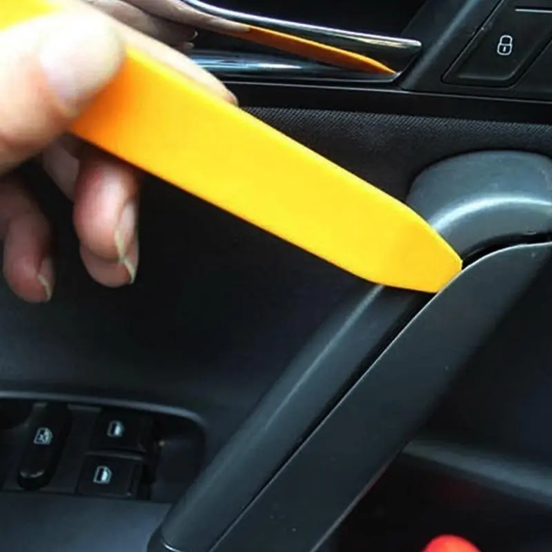 1Pc Portable Car Audio Disassembly Tool Plastic Pry Bar Door Panel Disassembly Pry Panel Interior Clip Rocker Crowbar Hand Tools