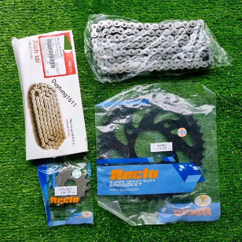 Nhông đĩa recto sên xích tải Winner X V3 có phốt 120L gắn Winner v1 Winner X Winner X V3 V4 phụ kiện Phụ Tùng