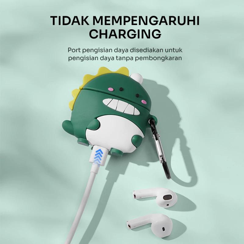 Product Introduction of Case Airbuds T50S Liquid Silicone Earphones Headphones Earbuds Headset Tws Accessories 27