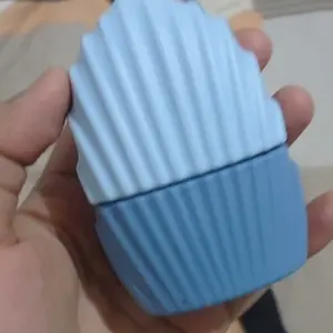 Cetakan Es Pijat Wajah Anti Bengkak & Kantung Mata - Ice Roller Dingin untuk Perawatan Kulit, Mengencangkan Wajah, Pemutihan & Anti Penuaan, Alat Kecantikan Viral