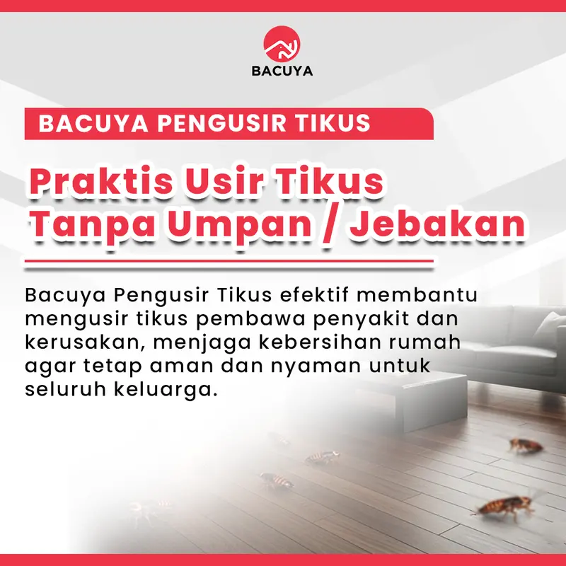 Bacuya Paket 2 Pcs Hemat Praktis Semut x Tikus 250 ML Pengusir Serangga Aromatic Spray Anti Semut & Tikus Aroma Segar Ramah Lingkungan 6