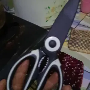 Gunting besar serbaguna gunting gerigi tajam gunting dapur stainless