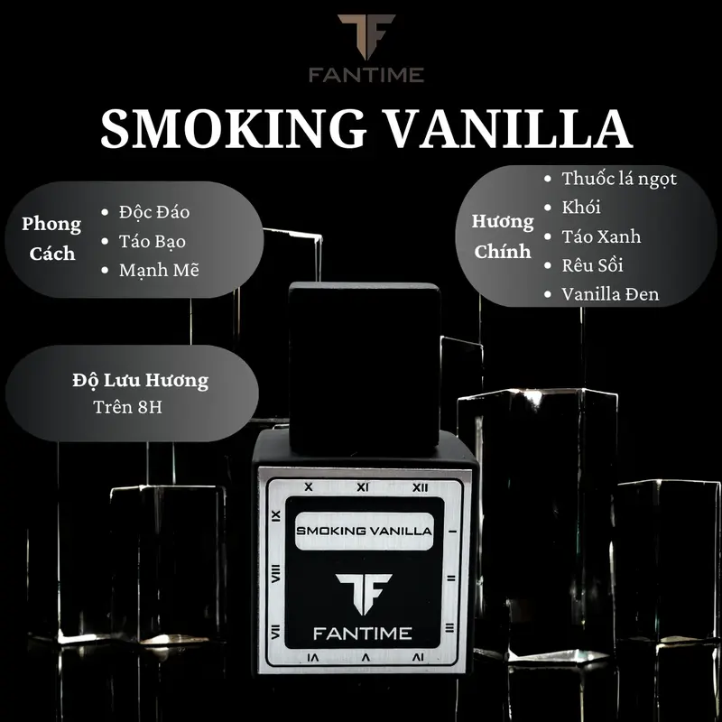 [MUA 1 GIẢM 200K - MUA 2 GIẢM 600K] Tinh Dầu Nước Hoa FANTIME 50ML - Lưu Hương Trên 8H -  Cosmetic Perfume Xịt Thơm 8