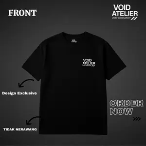 Kaos Eksklusif | Kaos Polos | Void Atelier