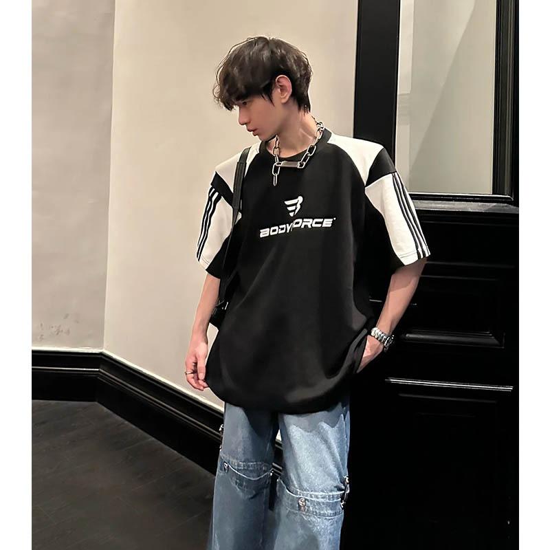 Product Introduction of High quality 2 Color v neck Winnersquad printed T-shirt for both men and women 12