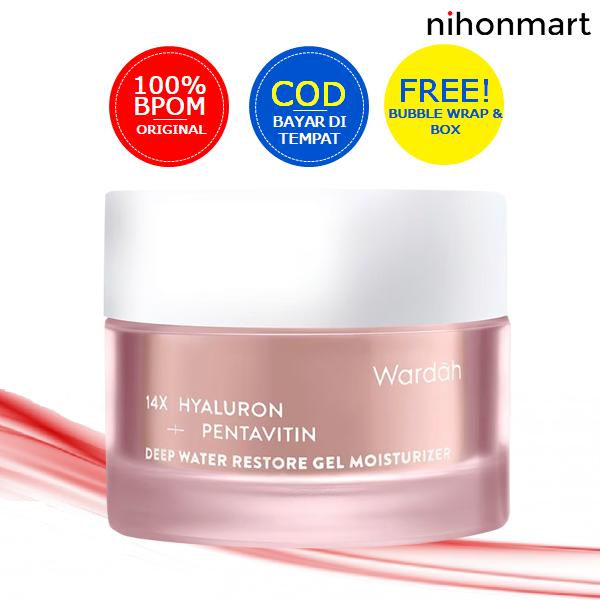 Gambar Wardah 4X Hyaluron + Pentavitin Deep Water Restore Gel Moisturizer 30g dari nihonmart Kota Administrasi Jakarta Utara Tokopedia