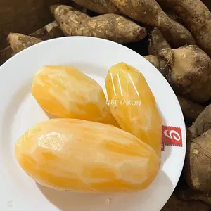 Ubi Yakon Sedang 500gr Isi 1-3 Bergaransi Kualitas Terbaik untuk Masakan Anda