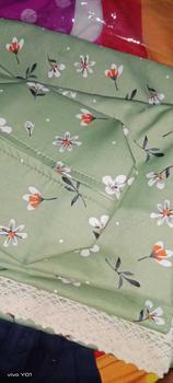 Product Review of Tiffany | Mukena Traveling Dewasa Mini Pouch Katun Motif Bunga 2in1 Muslim Panjang from N*** ** 0