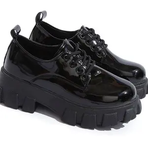 VOGUE ROME Sepatu Shoes Dockmart Sneakers mengkilat doff murah korean