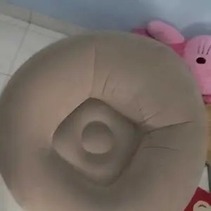 Bean Bag Dewasa Single Sofa Minimalis 110x110x85cm Coklat Tahan Air Pompa Gratis Kuat & Tahan Lama Desain Elegan