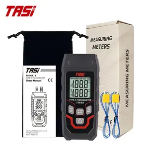 TASI TA616B Termometer Digital Dual Channel Tipe K Akurasi Tinggi -200°C to 1372°C	