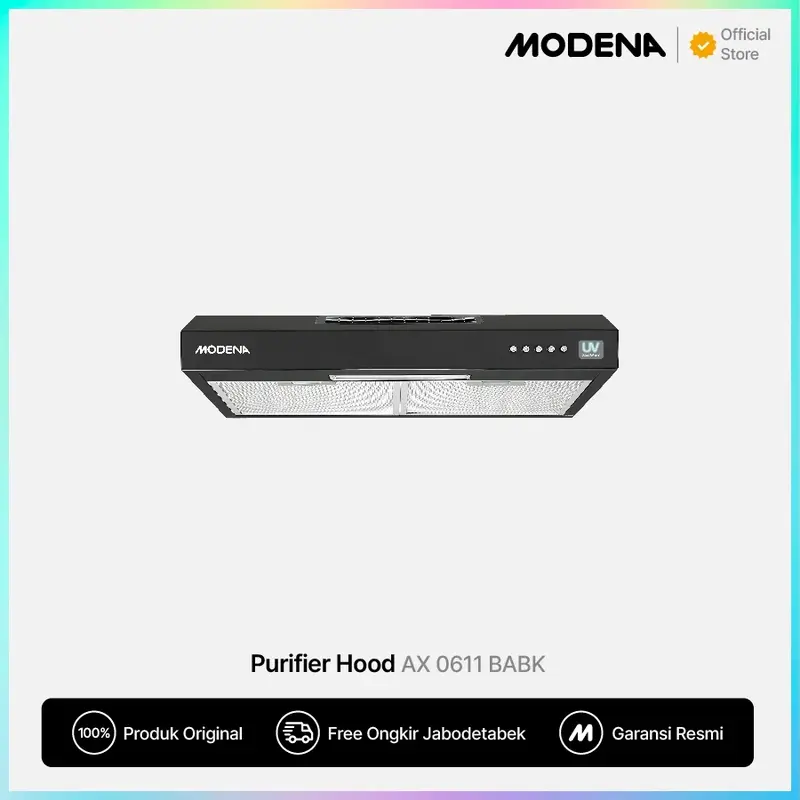 MODENA Purifier Slim Hood Hybrid - AX 0611 BABK 0
