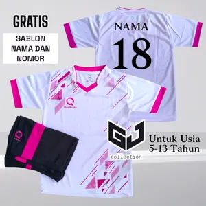 baju bola anak GRATIS SABLON NAMA DAN NOMOR stelan olahraga futsal jersey junior Outdoor Sport