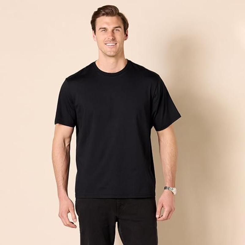 Product Introduction of Plain Cotton T-shirt for Men and Women - Oversize, Heavy Weight Fabric, Crewneck, Classic, Soft, Long Loose Fit Basic Casual tshirt murah 19