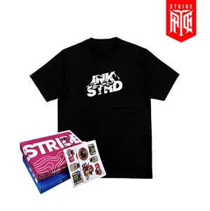 [BOX & STIKER] STRIDE Ink Strd Kaos Distro Original Stride Limited Cotton Combed 24s Pria Wanita (Unisex) Lengan Pendek Baju Atasan
