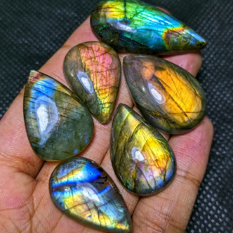 Batu Crystal Labradorite 100% Natural Produk - Model Terbaru 6