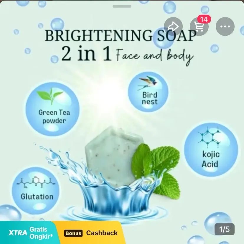 Sabun hanaraswara sabun pemutih badan