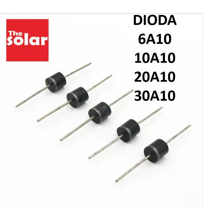 Diode Dioda 6/10/20/30A 100V Barrier Rectifier Solar Cells PV panel