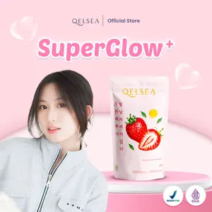 Qbast Qelsea 1 Pcs Glutathione Minuman Rasa Stoberi