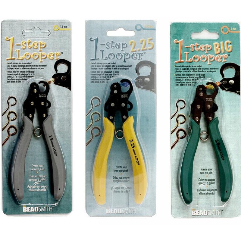 Beadsmith Looping Kit – Make Perfect Jewelry Loops Every Time With 1-Step Looper, Bail Maker & Concave Pliers - View #5