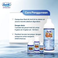Gambar RAID ALL - Anti Ich Obat Ikan Bintik Putih dari Raid all Kota Semarang 5 Tokopedia