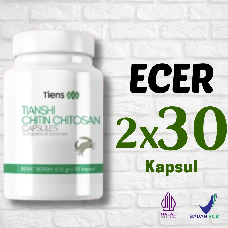ECER : 2 botol x 30 kapsul