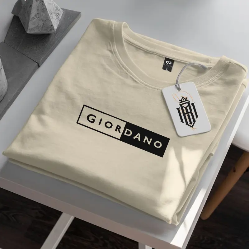 COD !!! Baju Kaos Distro Gi0rdan0 Blok Text Hitam Keren Premium Quality Kaos Katun Combed 30s Lengan Pendek T-Shrit Koas Unisex Pria/Wanita Dewasa Terbaru Atasan Cowok 1