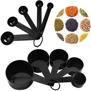 Juego de 10 Piezas de Tazas Medidoras y Cucharas para Hornear Pasteles, Cuchara para Leche en Polvo, Herramientas de Cocina, Cucharas Multifuncionales para Cocinar, Utensilios de Medición Precisa
