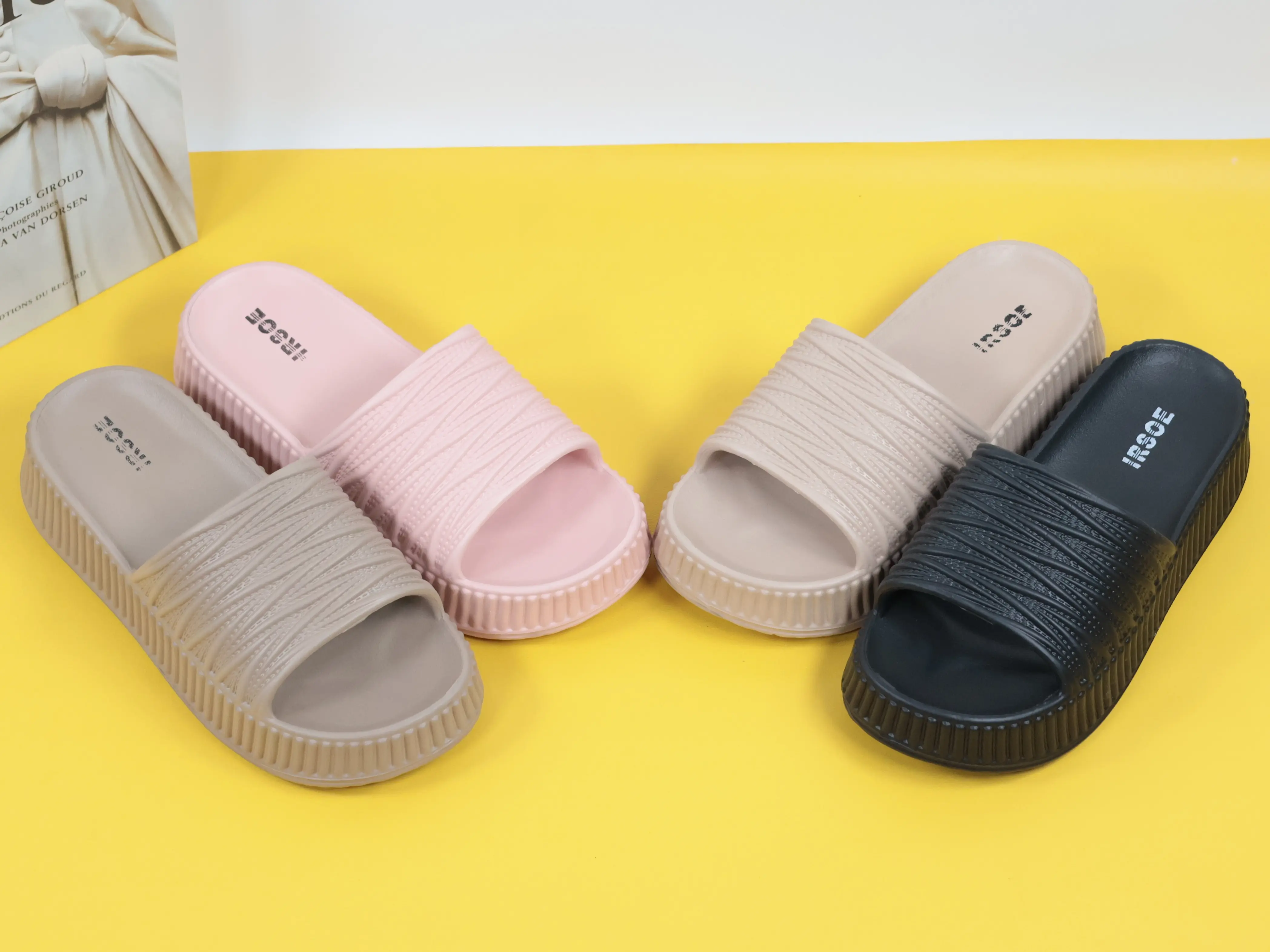 Sandal Slip On Wanita Remaja Dan Dewasa 562M-  Sandal Karet EVA Rubber Premium Sandal Selop Dewasa Anti Slip Anti Licin Terbaru