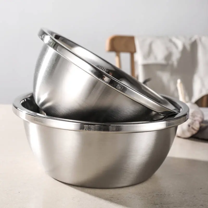 Baskom stainless steel 28 30 32 34 36 38 40cm 1